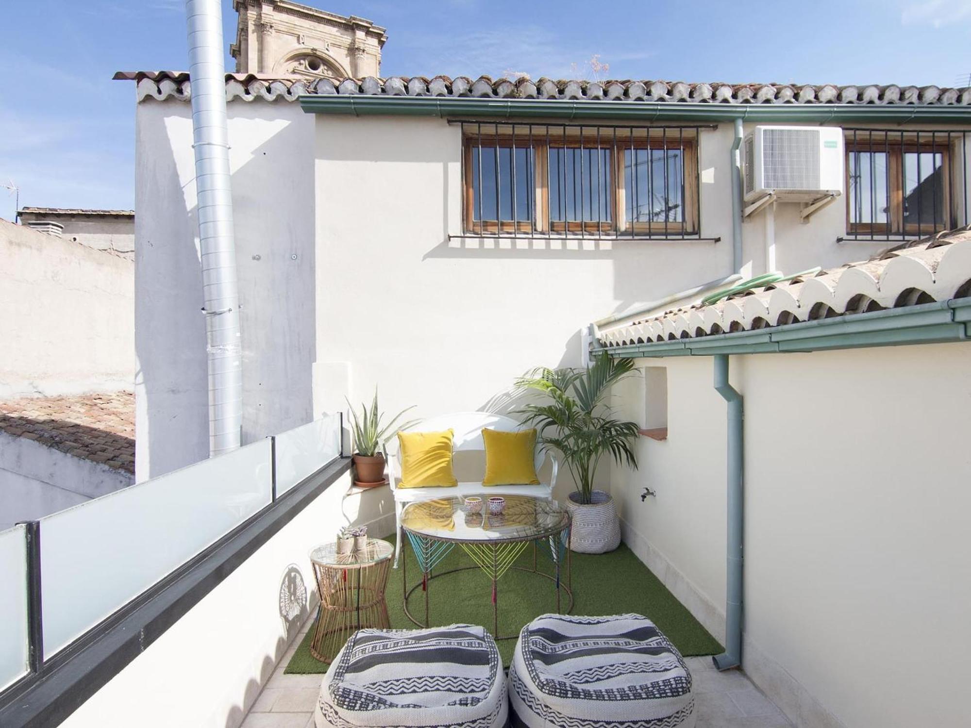 Cathedral Cozy Penthouse Apartman Granada Kültér fotó